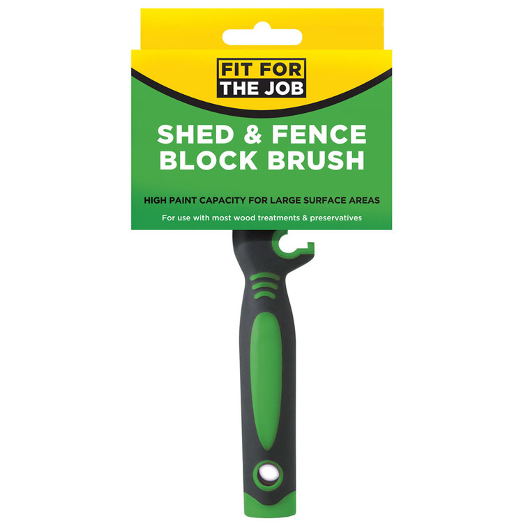 Fit For The Job Shed & Fence Block Brush