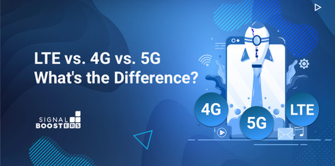 Cellular LTE vs. 4G vs. 5G: What is the Difference?