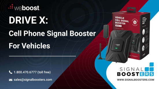 Drive X Fleet Cell Phone Signal Booster - weBoost