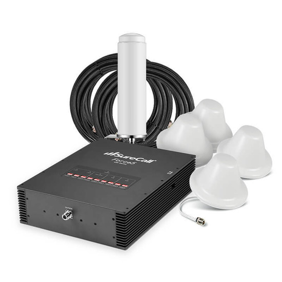 セキュリティ・セーフティ KG15 SureCall Force5 2.0 Signal Booster Kit with 4 Dome & 1