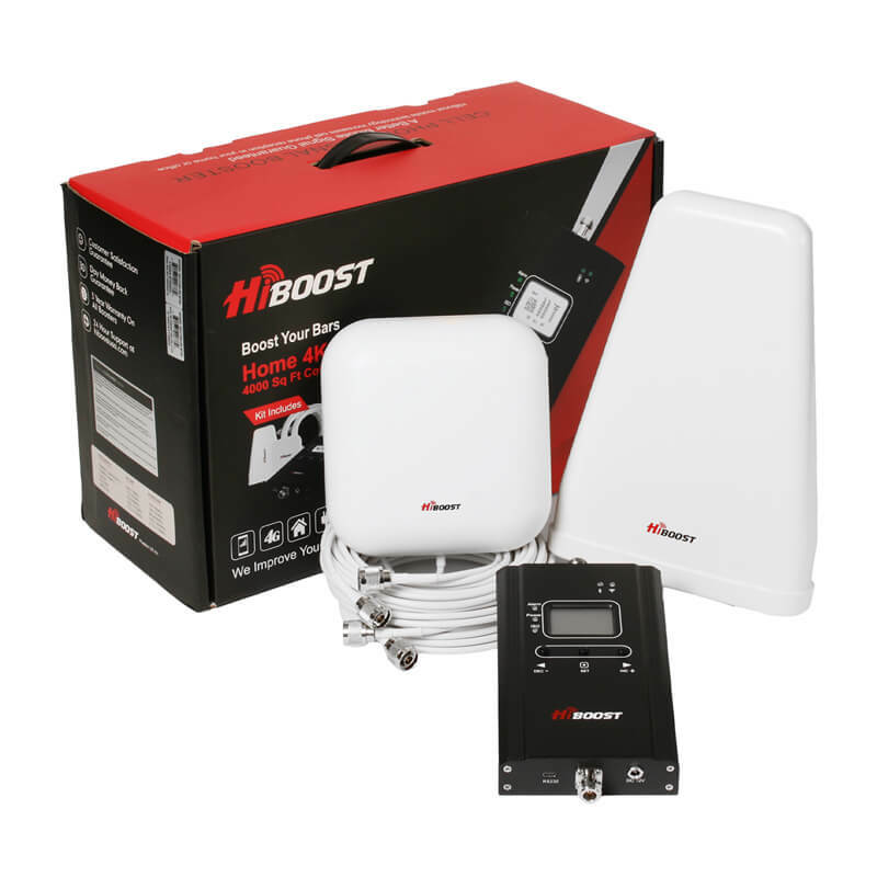weBoost Connect 4G-X Cell Phone Signal Booster for Homes with 2 Dome  Antennas 471104