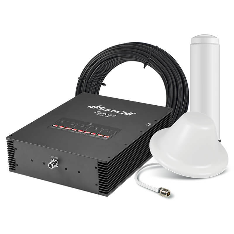 SureCall SureCall Force5 2.0 Signal Booster Kit with 1 Inside and 1 Outside Antenna