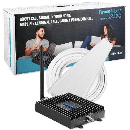 us cellular booster box INVCALL Cell Phone on Band 2/4/5/12/17/25, Boost 5G 4G LTE 3G Signal for All U.S Carriers, Cell Phone Signal Booster for Home and Office, High Gain with 2 Indoor Antennas a booster that can rest on a shelf We Boost Home