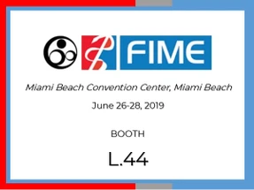 Come see us at FIME 2019!  (Miami, FL - June 26-28)  BOOTH L44