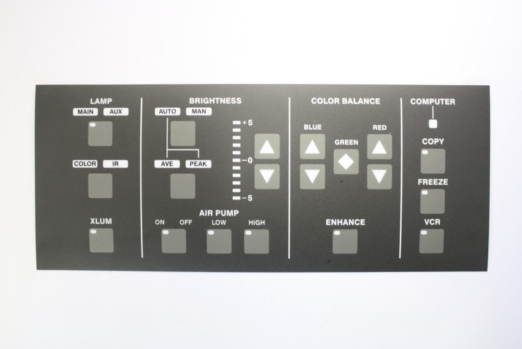 Pentax EPM-3300 Front Panel Touchpad Replacement