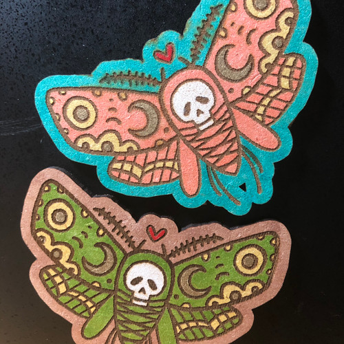 Death’s Head Moth Magnet