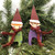 Purple elf ornament