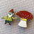 Gnorman the Gnome enamel pin