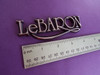 1980-1981-1982-1983-1984-1985-1986 Chrysler LeBaron-Lebaron Trunk Lid Emblem