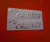 2001-2002-2003-2004-2005-2006-2007-2008-2009-2010 Chrysler Pt Cruiser Nameplate-Emblem