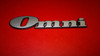 Original 1979-1980-1981-1982-1983-1984-1985-1986-1987-1988-1989-1990 Dodge Omni Hatch Emblem
