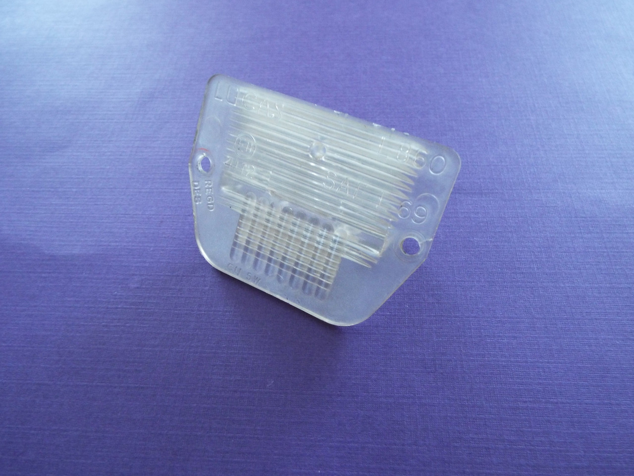 Original 1971-1972-1973-1974-1975-1976-1977-1978-1979-1980 Triumph License Plate Light Lens-US