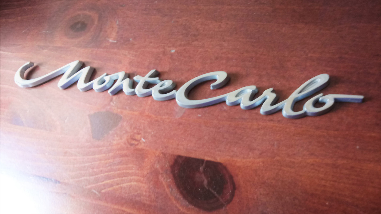 2005 Chevrolet Monte Carlo Trunk Lid Emblem-Badge
2004 Chevrolet Monte Carlo Trunk Lid Emblem-Badge
2003 Chevrolet Monte Carlo Trunk Lid Emblem-Badge
2002 Chevrolet Monte Carlo Trunk Lid Emblem-Badge
2001 Chevrolet Monte Carlo Trunk Lid Emblem-Badge
2000 Chevrolet Monte Carlo Trunk Lid Emblem-Badge