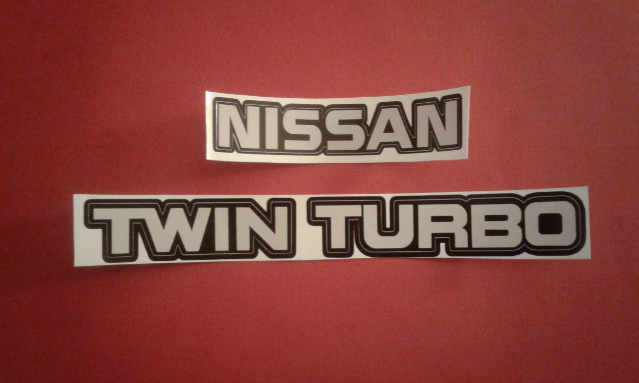 t様オーダーステッカー New 1990-1996 Nissan 300ZX Twin Turbo Complete Decal Set