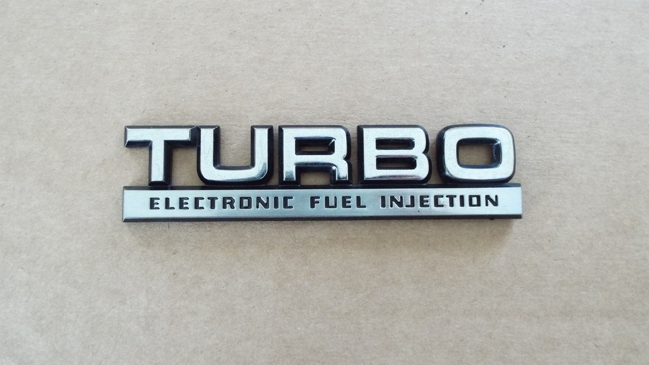 Chrysler LeBaron Turbo EFI Fender Emblem-Badge