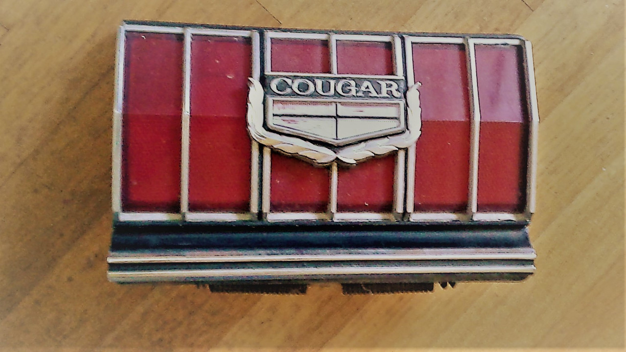 1974 Mercury Cougar gas filler door
1975 Mercury Cougar gas filler door
1976 Mercury Cougar gas filler door