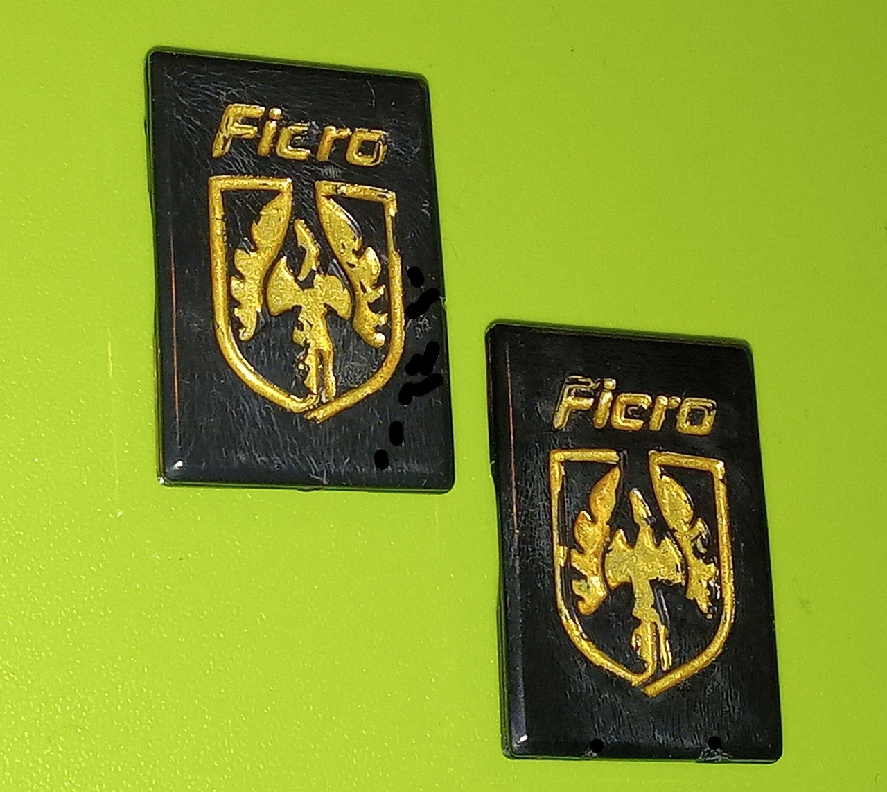 1988 Pontiac Fiero Door Panel Emblem
1987 Pontiac Fiero Door Panel Emblem
1986 Pontiac Fiero Door Panel Emblem
1985 Pontiac Fiero Door Panel Emblem
1984 Pontiac Fiero Door Panel Emblem