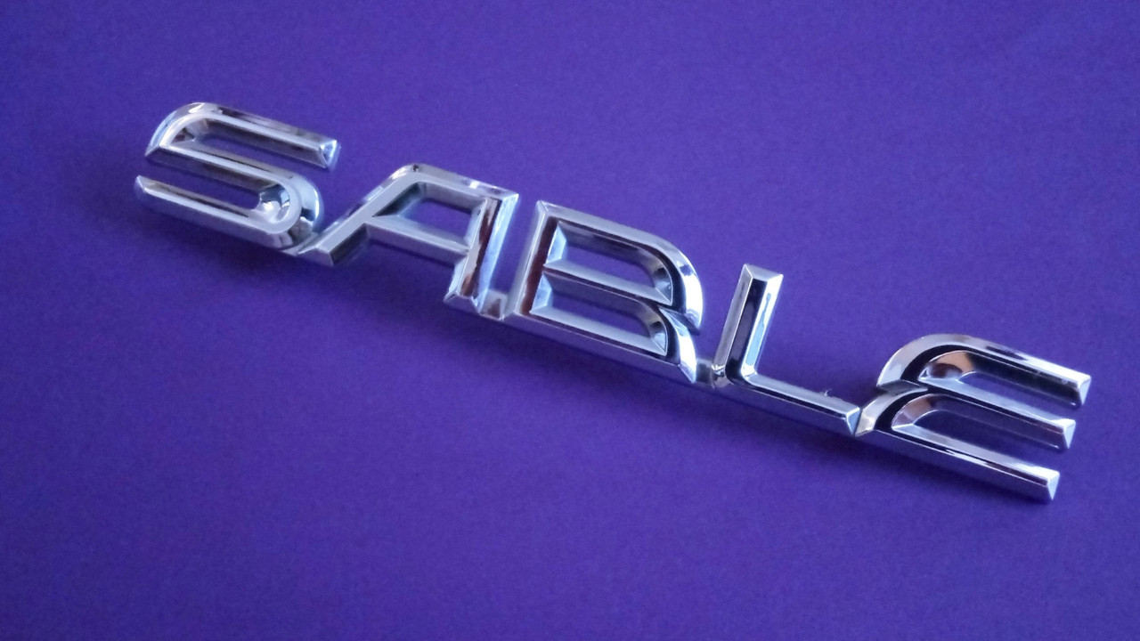 1999 Mercury Sable-Sable Trunk Lid Emblem-Badge
1998 Mercury Sable-Sable Trunk Lid Emblem-Badge
1997 Mercury Sable-Sable Trunk Lid Emblem-Badge
1996 Mercury Sable-Sable Trunk Lid Emblem-Badge