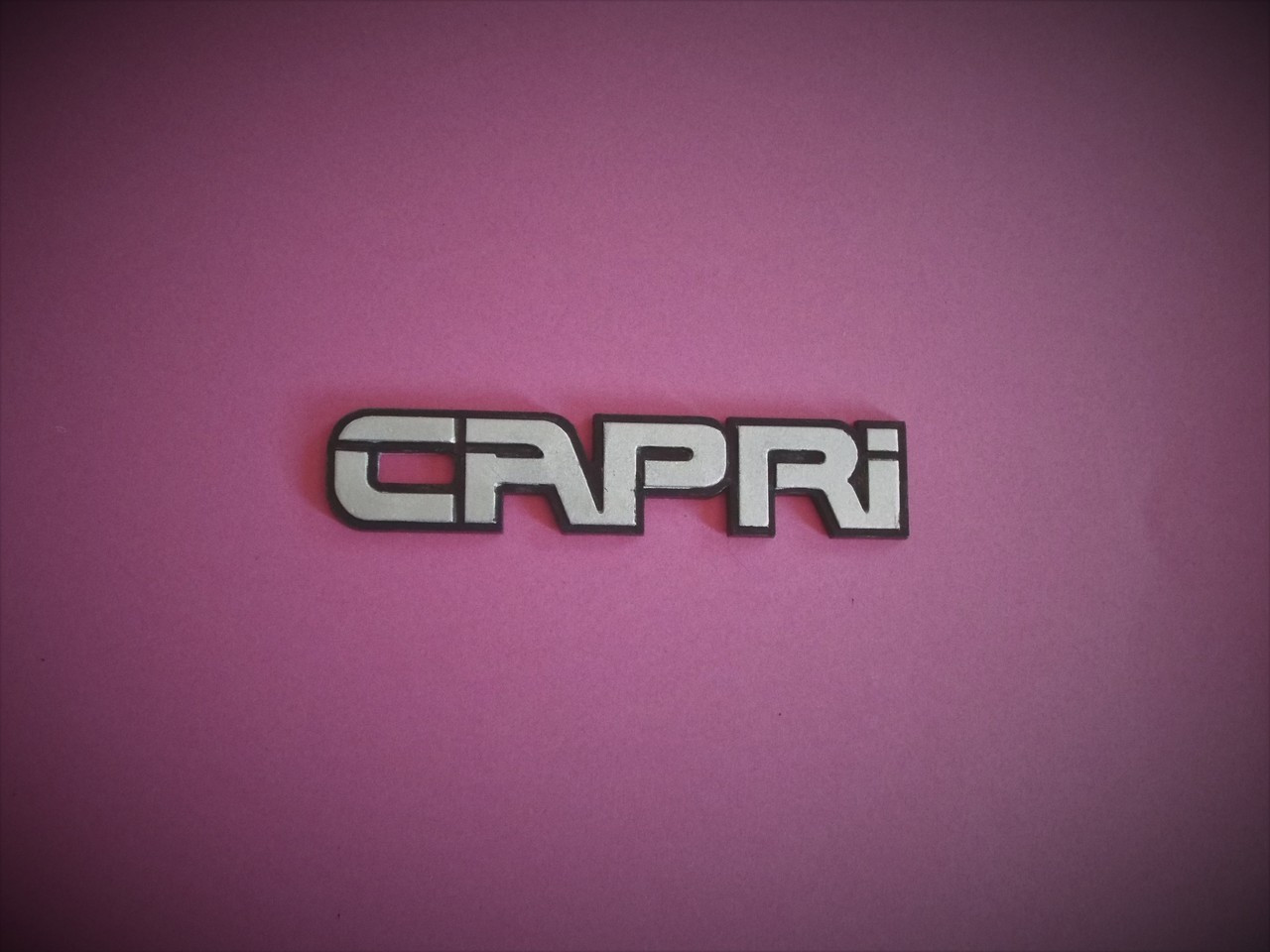 Original 1990-1991-1992-1993-1994 Mercury Capri Trunk Lid Emblem-Badge