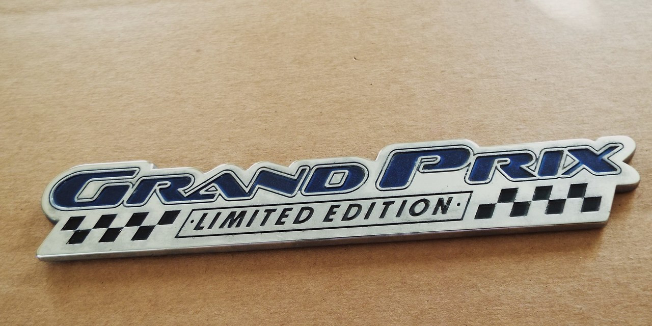 Original 2003 Pontiac Grand Prix Limited Edition Door Emblem-Badge


