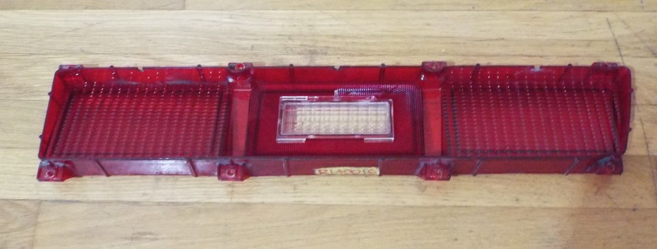 Original 1979 Chevrolet Impala Tail Light Lens-RH