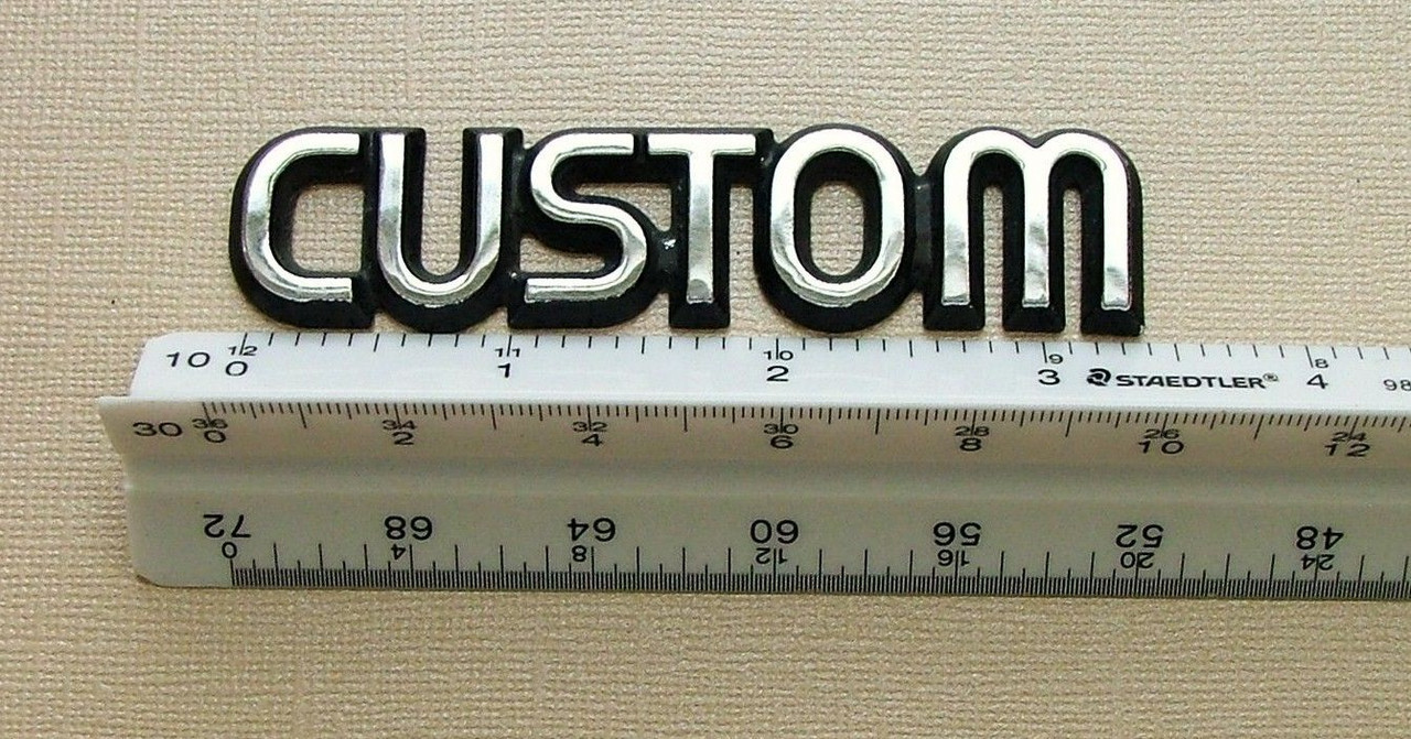 Original GM 1983-1984-1985 Buick Skylark Custom Quarter Panel Emblem-Badge 