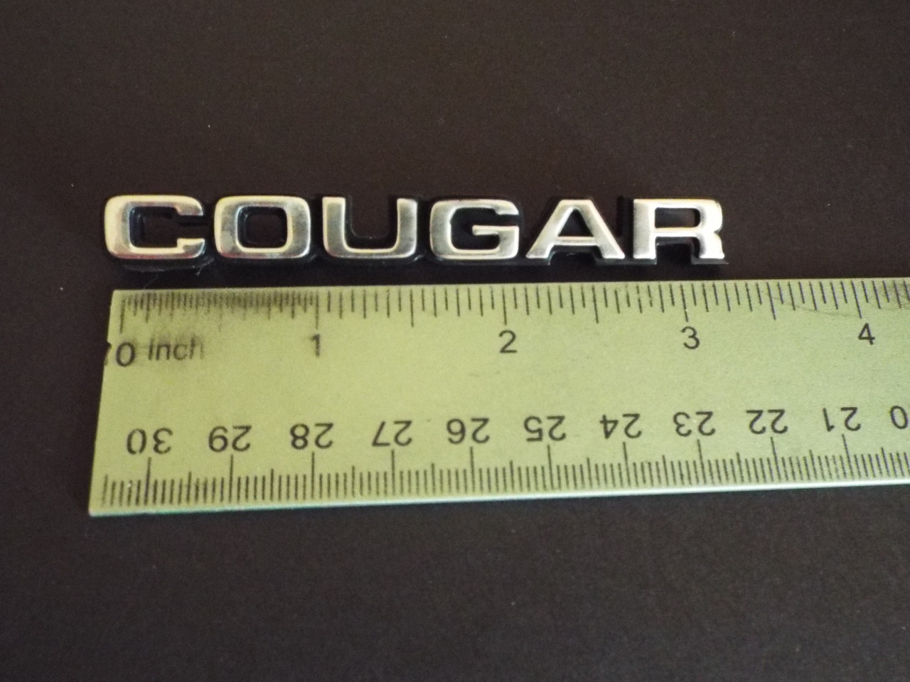 Original 1983-1984 Mercury Cougar-Cougar Dashboard-Dash Emblem-Badge