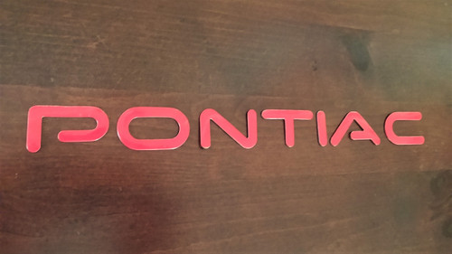 2002 Pontiac Sunfire Sedan PONTIAC Letters Trunk Lid Emblem
2001 Pontiac Sunfire Sedan PONTIAC Letters Trunk Lid Emblem
2000 Pontiac Sunfire Sedan PONTIAC Letters Trunk Lid Emblem