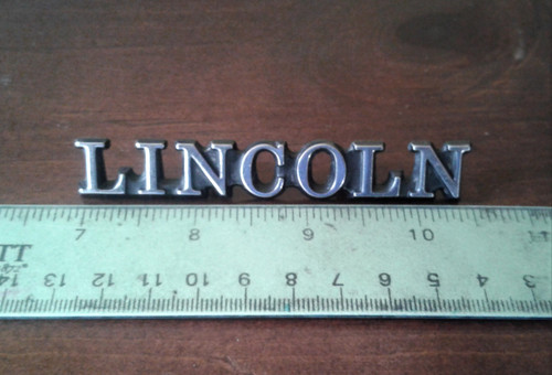 1988 Lincoln Town Car-Lincoln Front Valance Emblem
1987 Lincoln Town Car-Lincoln Front Valance Emblem
1986 Lincoln Town Car-Lincoln Front Valance Emblem
1985 Lincoln Town Car-Lincoln Front Valance Emblem