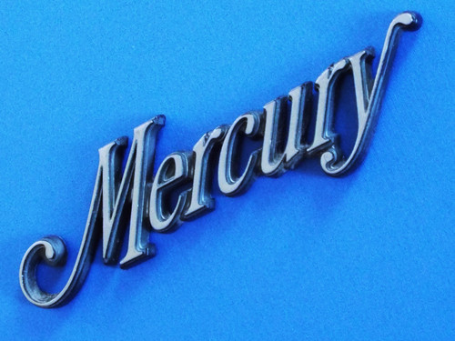 1986 Mercury Grand Marquis-Mercury Trunk Lid Emblem-Badge
1985 Mercury Grand Marquis-Mercury Trunk Lid Emblem-Badge
1984 Mercury Grand Marquis-Mercury Trunk Lid Emblem-Badge
1983 Mercury Grand Marquis-Mercury Trunk Lid Emblem-Badge