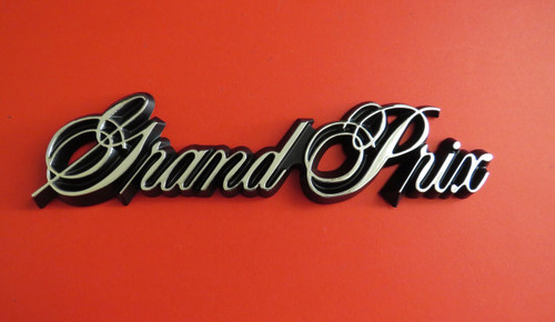 1983 Pontiac Grand Prix fender Emblem-Badge
1982 Pontiac Grand Prix fender Emblem-Badge
1981 Pontiac Grand Prix fender Emblem-Badge