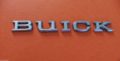 1991 Buick Park Avenue B-U-I-C-K Letters Trunk Lid Emblem-Nameplate 
1992 Buick Park Avenue B-U-I-C-K Letters Trunk Lid Emblem-Nameplate 
1993 Buick Park Avenue B-U-I-C-K Letters Trunk Lid Emblem-Nameplate 
1994 Buick Park Avenue B-U-I-C-K Letters Trunk Lid Emblem-Nameplate 
1995 Buick Park Avenue B-U-I-C-K Letters Trunk Lid Emblem-Nameplate 
1996 Buick Park Avenue B-U-I-C-K Letters Trunk Lid Emblem-Nameplate