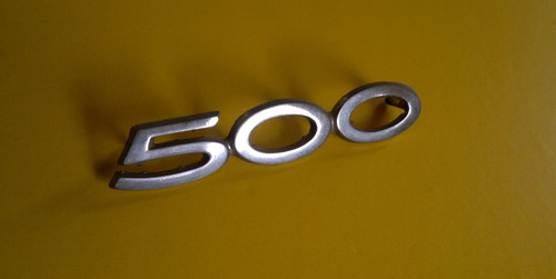 Original 1974-1975-1976 Ford Ranchero 500 Fender Emblem-Badge