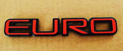  1994 Chevrolet Lumina Eurosport EURO Door Emblem-Badge 
 1993 Chevrolet Lumina Eurosport EURO Door Emblem-Badge 
 1992 Chevrolet Lumina Eurosport EURO Door Emblem-Badge 
 1991 Chevrolet Lumina Eurosport EURO Door Emblem-Badge 
 1990 Chevrolet Lumina Eurosport EURO Door Emblem-Badge 