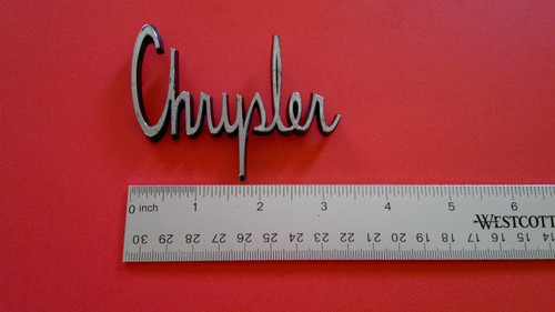 1963 Chrysler 300 Fender Emblem-Badge