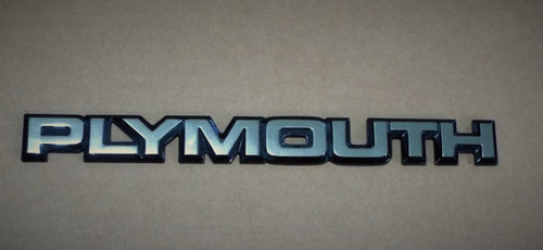 Original 1984-1985-1986-1987-1988-1989 Plymouth Voyager Liftgate Emblem-Badge
