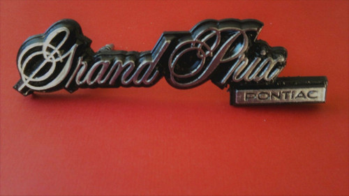 1981-1982-1983-1984-1985-1986-1987 Pontiac Grand Prix Grille Emblem-Badge