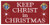 Keep Christ in Christmas Lawn Sign - Red