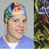 Green Scrubs - Tieback Hat - Krakatoa