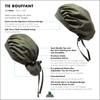 Green Scrubs - Tie Bouffant Scrub Hat - Double Helix (Limited)