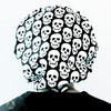 Green Scrubs - Bouffant Hat - X-Ray Vision