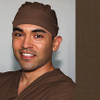 Green Scrubs - Modern Fit Tieback Hat - 100% Cotton Chocolate