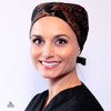 Green Scrubs - Modern Fit Super Tie Hat - Autumn Leaves