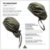 Green Scrubs - Tie Bouffant Scrub Hat - Kittens