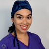 Green Scrubs - Skull Scrub Cap - Midnight Swirls