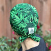 Back side of  Super Tie hat showing detail of Pot Head