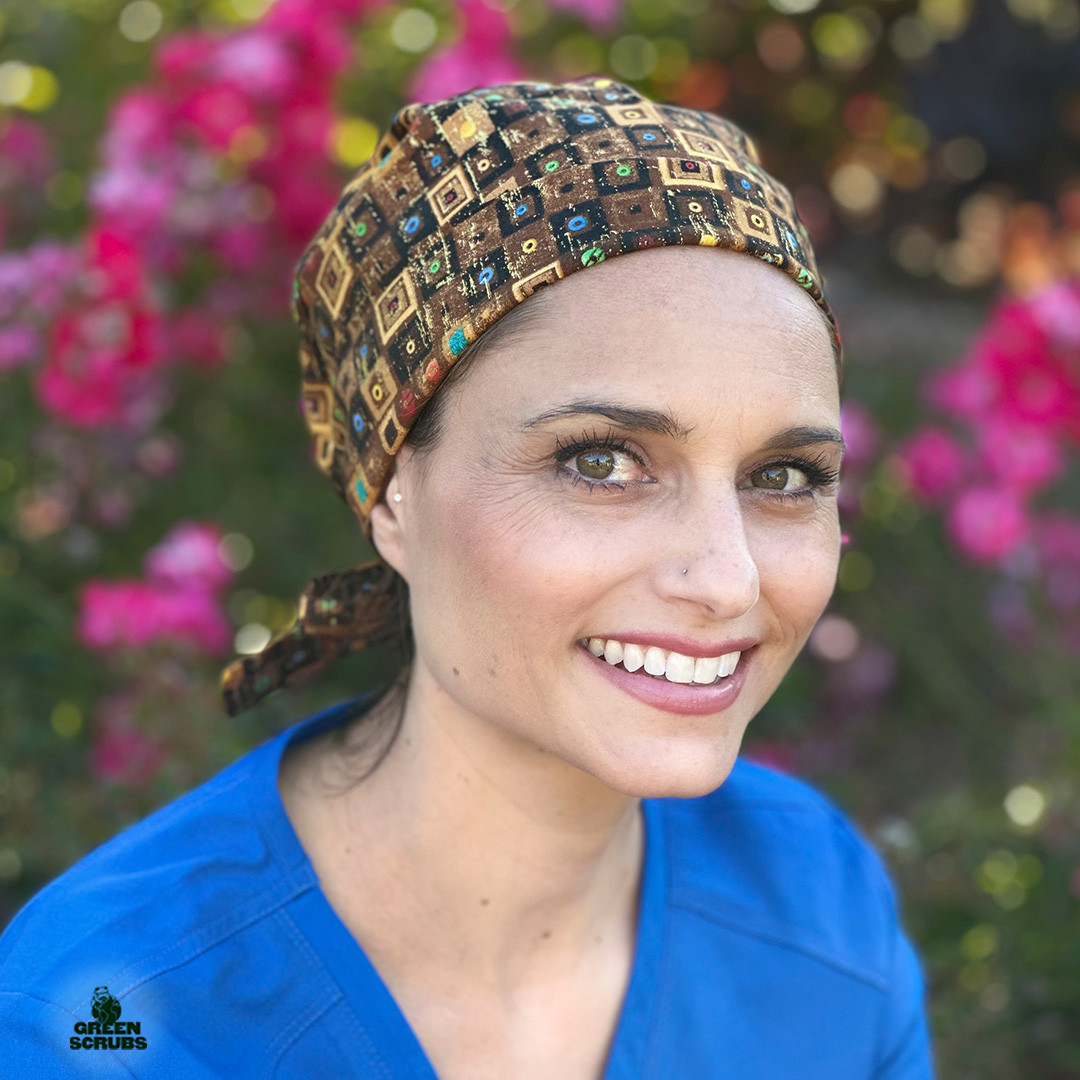 Scrub Hats and Scrub Caps Green Scrubs