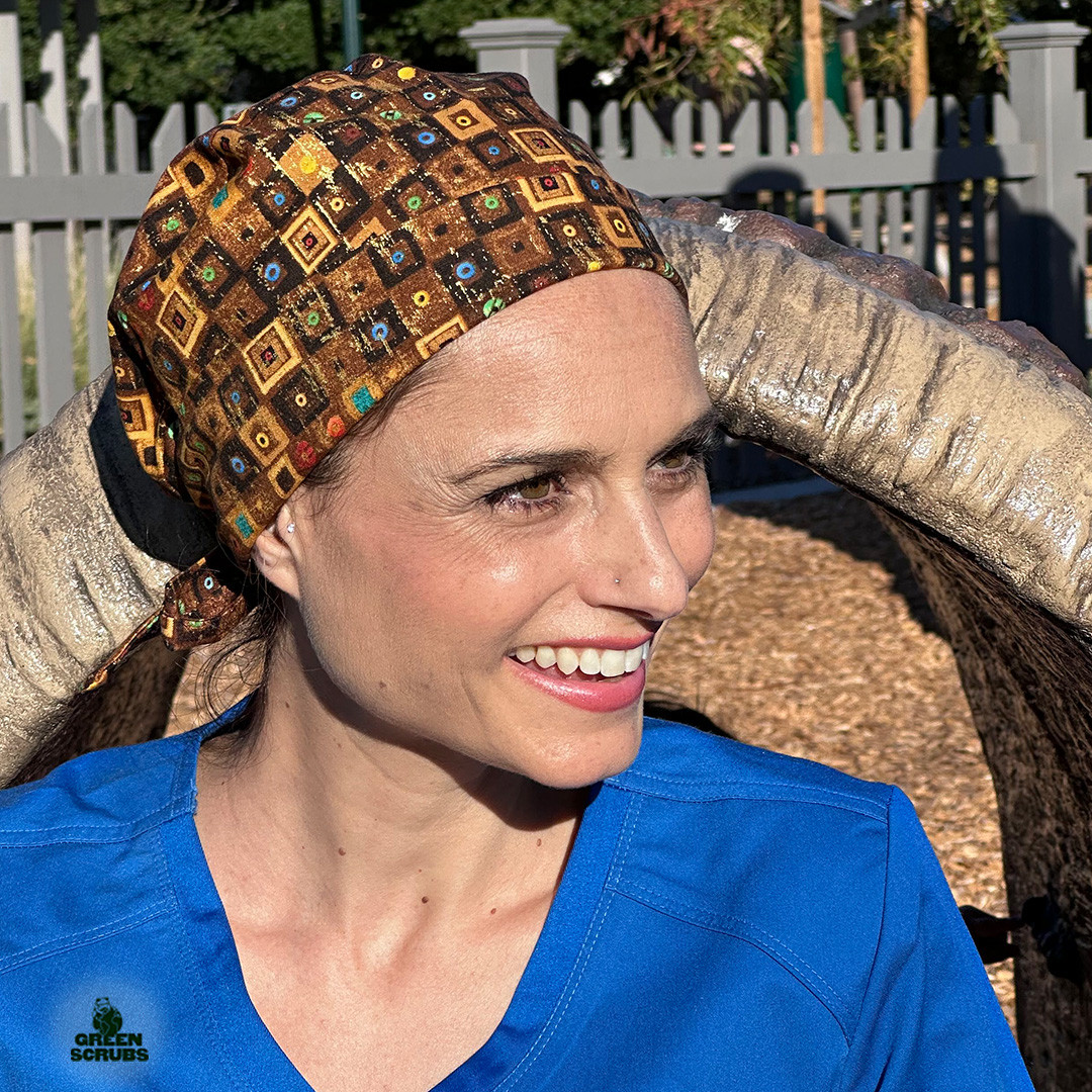 Scrub Hats and Scrub Caps Green Scrubs