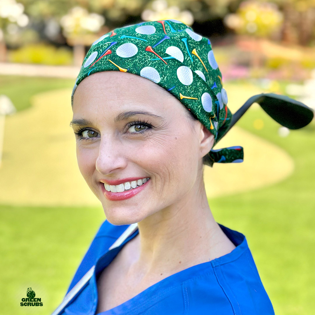 Scrub Hats and Scrub Caps Green Scrubs