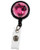 Prestige Medical S13 - Retracteze ID Holder - Ribbons Pink Hearts Prestige Medical S13 - Retracteze ID Holder - Ribbons Pink Hearts